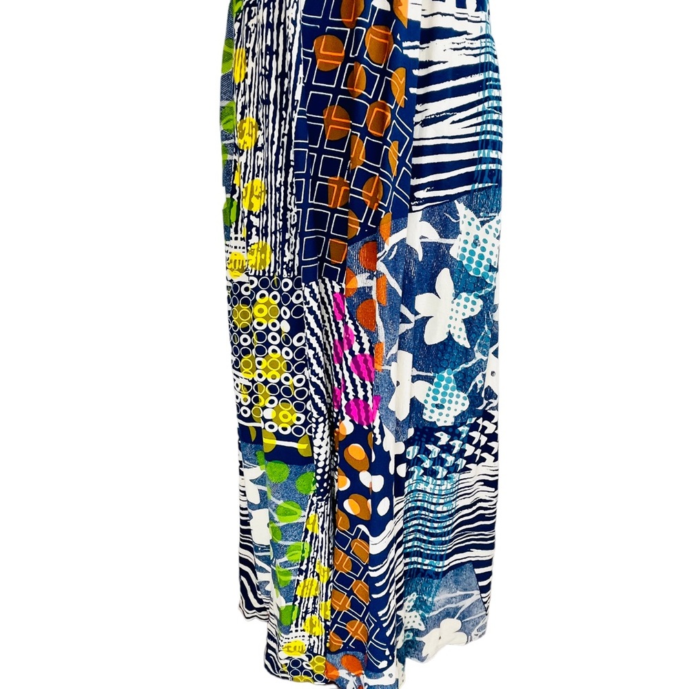 JAMS WORLD Simpson Print Vintage Maxi Sun Dress Size Small - Picture 11 of 13